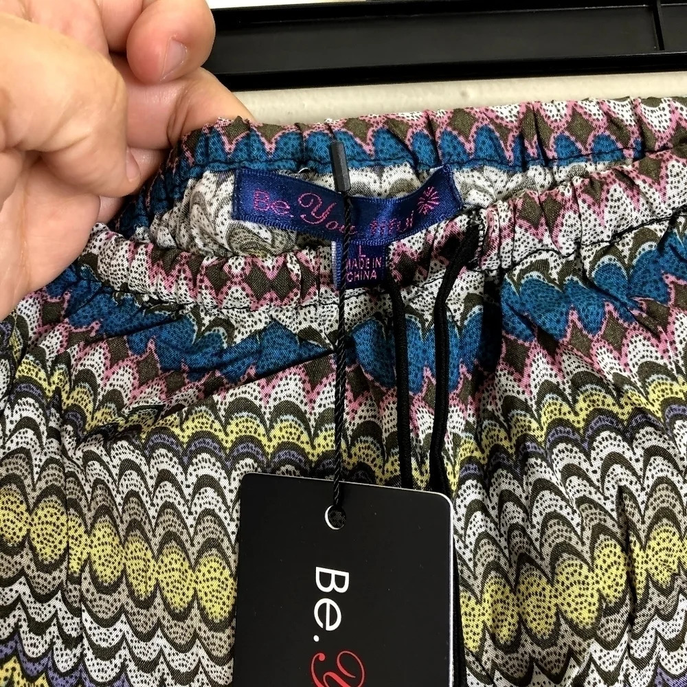 Be.You.Tiful Multi Color Strapless Romper Size Large - Picture 3 of 5